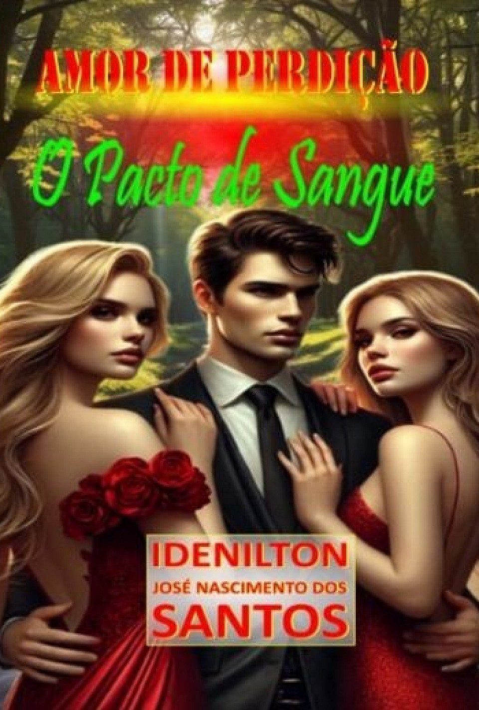 Capa AMOR DE PERDIÇÃO: O Pacto de Sangue
