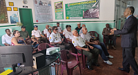 Celebração pelo Dia do Soldado na sede da Associação dos Ex-combatentes do Brasil.