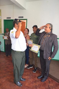 Homenageado na Associação de Ex-combatentes do Brasil, seccional Bahia. Dia do Soldado. 25/08/2025.