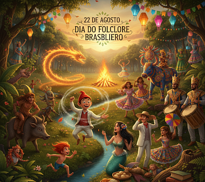 22/08/2025 Folclore Brasileiro