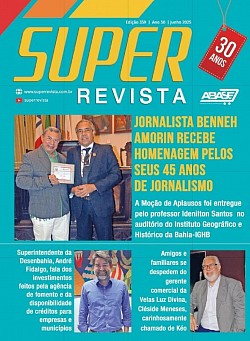 Matéria da SUPER REVISTA sobre as homenagens de 2025, pelo IX SEMINÁRIO PERSPECTIVAS PARA A EDUCAÇÃO NO III MILÊNIO.